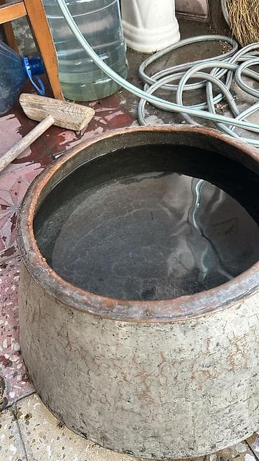 mis caydan: İşlənmiş, Aş qazanı, Mis — 1