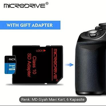 mikro sd kart: TƏCİLİ MAYA DƏYƏRİNƏ SATILIR! YENİ Üslublar MICRODRIVE TF 64GB SD Kart — 1