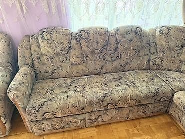 Мебель для дома: Угловой диван, 2 кресла — 2