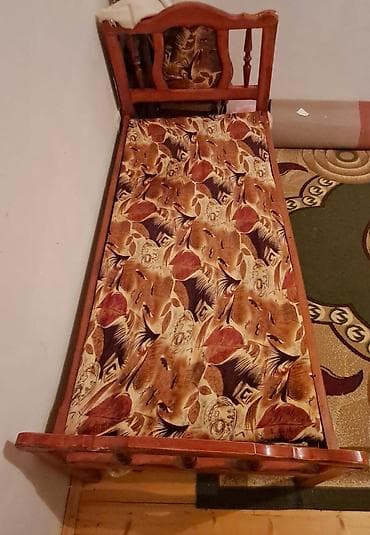 2 mertebe yataq: 2 təknəfərlik çarpayı, Dolab — 4