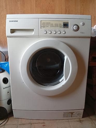 ryzen 5: Paltaryuyan maşın Samsung, 5 kq, Avtomat, Qurutmasız — 3