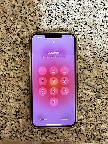philips xenium 9@9h: IPhone 13, 128 GB, White Titanium, Zəmanət, Barmaq izi, Face ID — 1