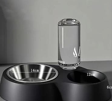 agilli yem qabi: Avtomatik yem və su qidalandırıcısı – pişik və kiçik itlər üçün - — 2