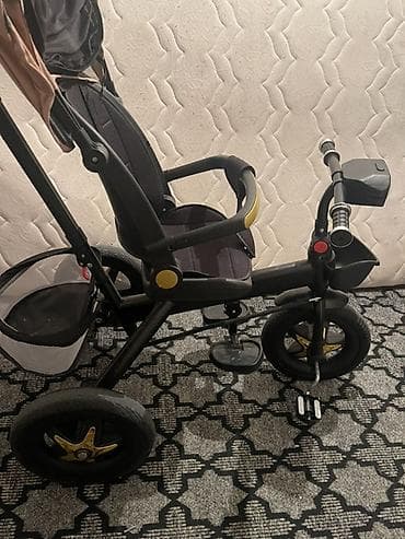 oyuncaq ekskavatorlar: Uşaq üçün 3 təkərli velosiped-araba (transformer) - 2-si arxada, 1-i — 5