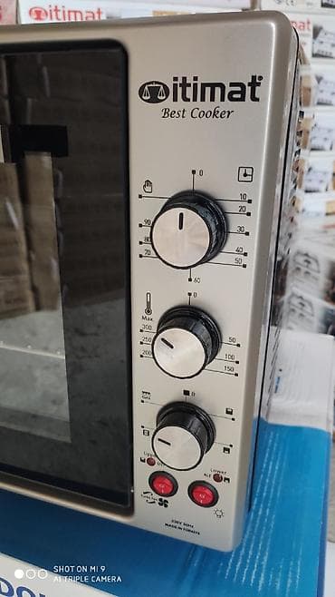 Духовки: Itimat soba Elektrik soba tok peci tok peçi itimat 60 litre model — 2