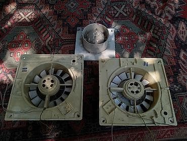 Mətbəx/hamam üçün ventilyator dəsti - 2 ədəd divar/asma tavan tipli