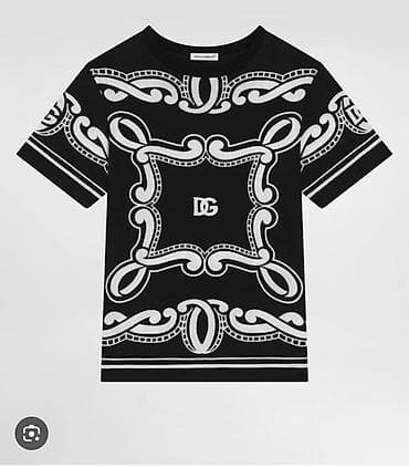 Kişi geyimləri: Origınal 560 azne alınıb.loqosu olan tam print. Dairəvi yaxalı, rahat — 1