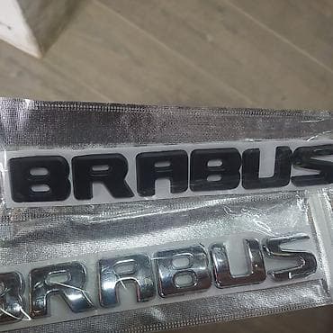 диски на авто bbs: BRABUS yazılı avtomobil emblem dəsti - Nişan: BRABUS loqotipi - — 1
