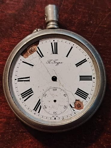 Antik cib saatı Pavel Bure Rusiya imperiyası Məşhur saat ustası Pavel — 1