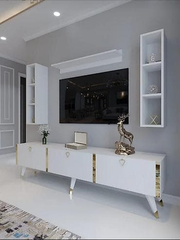 düz divanlar: Yeni, Düz TV altlığı, Polkasız, Laminat, Türkiyə — 2