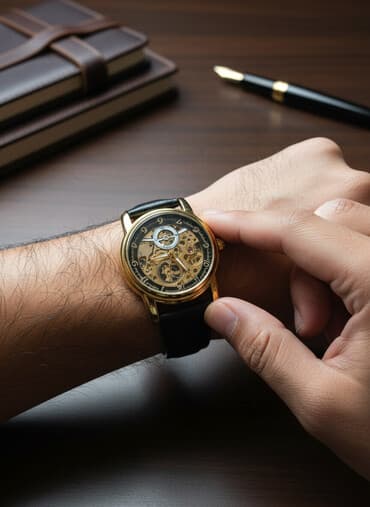 Mexaniki qol saatı kisi ucundu rusiyadan 🇷🇺 alinib Xüsusiyyətlər: -