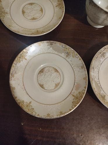 cay: Çay dəsti, Farfor, 6 nəfərlik, SSRİ — 6