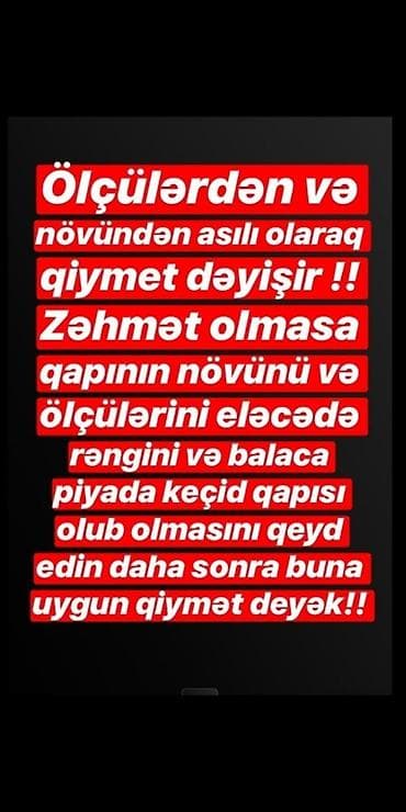 Ev və bağ: ☑️ Qiymet Çatdirilma Qurasdirilma ile bir yerde yerinden,renginden ve — 4
