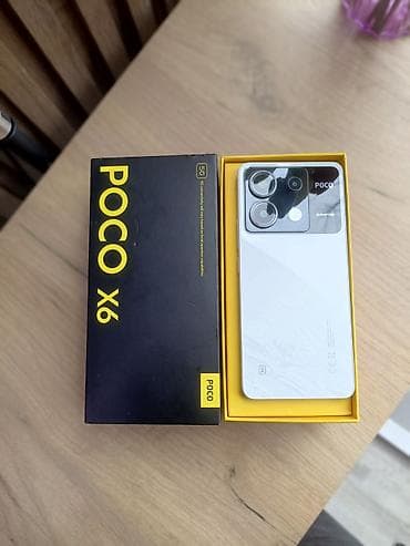 sensor telefon: Poco X6, rəng - Ağ, Sensor — 2