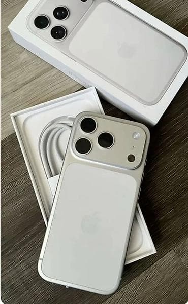 printer canon 2520: IPhone 17 Pro Max, 256 GB, Ağ, Sənədlərlə — 1