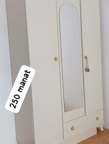 asma şkaf: Təknəfərlik çarpayı, Dolab — 1