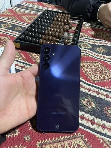 iphone 9 plus: Samsung Galaxy A15, 128 GB, rəng - Bənövşəyi, Barmaq izi, İki sim kartlı, Face ID — 1