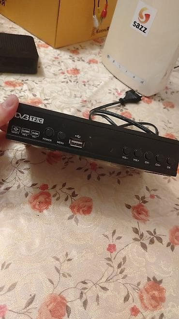 tunerlerin satisi: Satılır: TV üçün DVB-T2/C rəqəmsal tuner və 2 ədəd TP-Link Wi‑Fi — 2