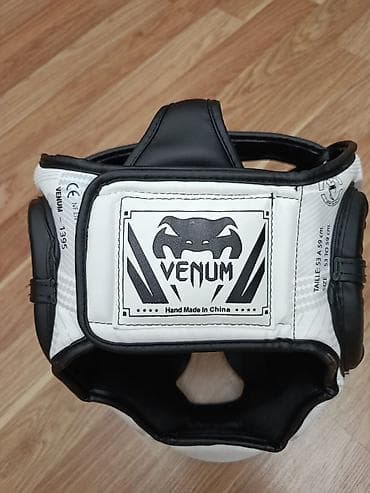 bas gitara: Venum boks/MMA baş qoruyucusu - Brend: Venum - Rəng: ağ-qara — 2