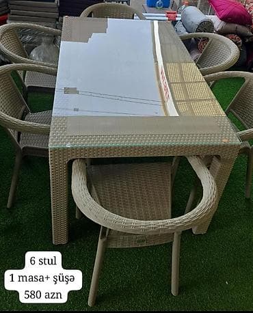 Bağ, çöl mebeli: 🔥İlkin ödenişsiz 3,6, 9,12,18,24 ayliq kreditle ✔️ Tek şexsiyet — 1