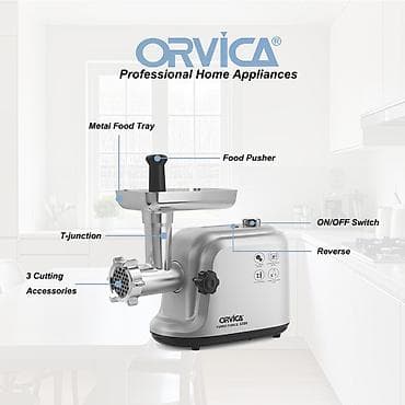 Ət çəkən maşın 3300 Vt, Revers ilə, Yeni — 3
