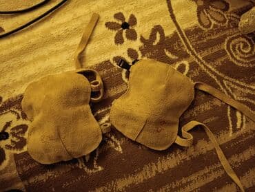 Dəri qaynaqçı əlcəyi – alov və istilikdən qoruma üçün - Material