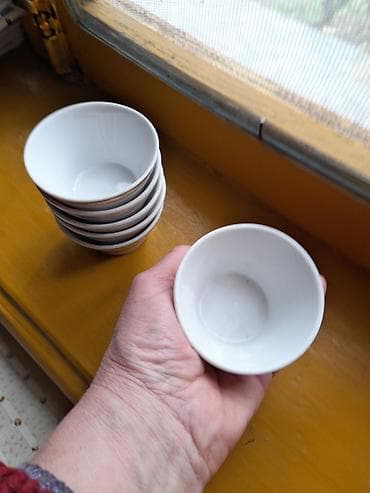 naxcivan duzu satisi: Fincanlar, rəng - Ağ, Keramika, 6 ədədli dəst, Rusiya — 3