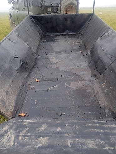 Tək oxlu yük qoşqusu - Universal qoşqu, yolsuzluq avtomobillərinə və