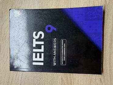 audio kasetler: Məhsul: Cambridge IELTS With Answers kitabları – 7, 8 və 9 Təsvir: - — 7