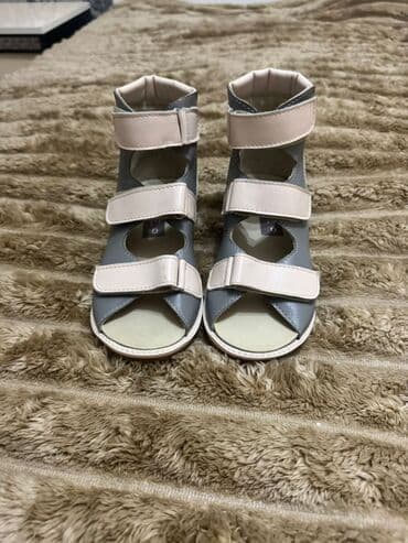 uşaq geyim: Uşaq üçün ortopedik sandal - Model: yüksək boğazlı, açıq burunlu - — 1