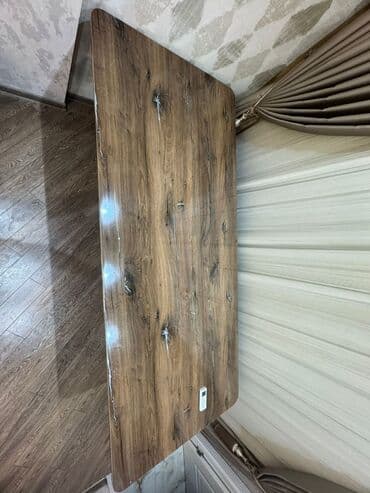 стол деревянный кухонный: Qonaq masası, Yeni, Açılmayan, MDF, Kvadrat masa — 4