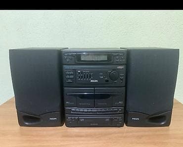 jamo 6 5cs t: Philips mini musiqi mərkəzi – 3 bloklu qüllə tipli sistem və 2 akustik — 1