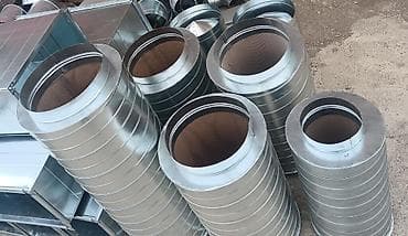 asbest boru: Məhsul: Hava kanalı üçün səsboğucu və hava ötürmə elementləri Təsvir — 1