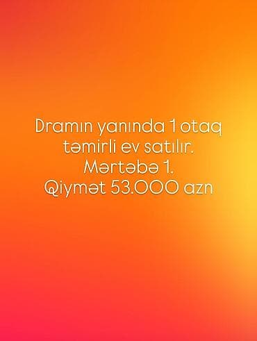 Ev Mingəçevir şəhərində yerləşir