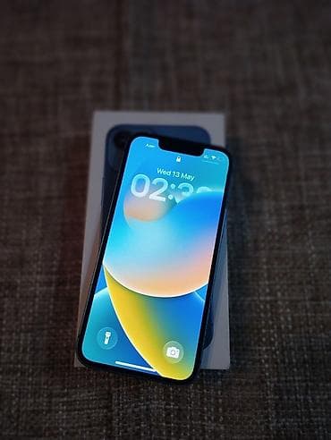 soyuducular mini: IPhone 13 mini, 128 GB, Mavi, Face ID — 1