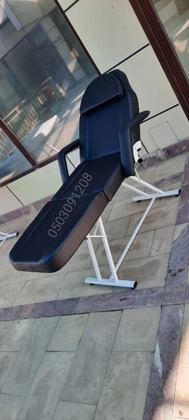 Yeni, Kosmetoloji kuşetka, Qatlanmayan, rəng - Qara