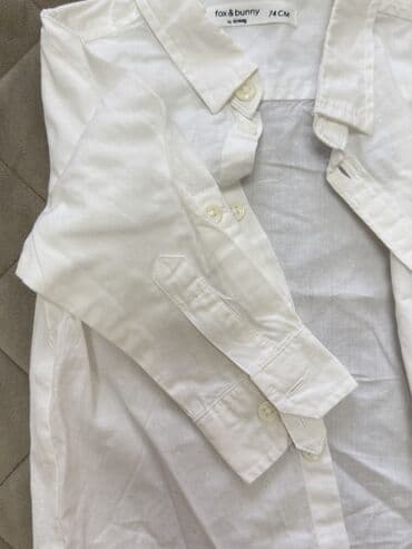 3 duyme koynekler: Uşaq köynəyi – bunny by Sinsay - Rəng: ağ - Ölçü: 74 sm (təxminən 6–9 — 2