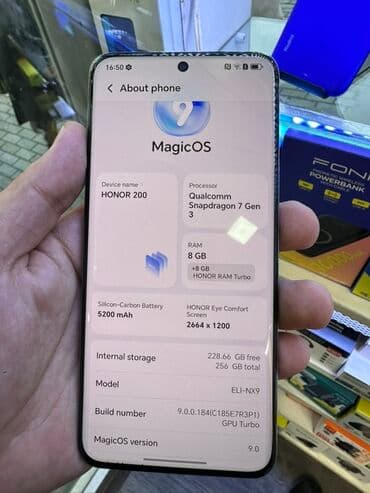 huawei p 40 pro: Honor 200 Smart, 256 GB, rəng - Mavi — 2