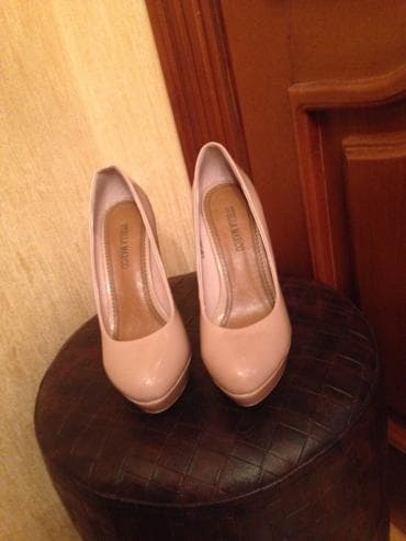 platforma mokasinlər: Tuflilər, Ölçü: 37, İşlənmiş — 1