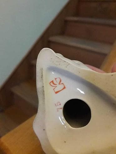 heykel: СССР фарфоровая статуэтка мальчик с портфелем — 2