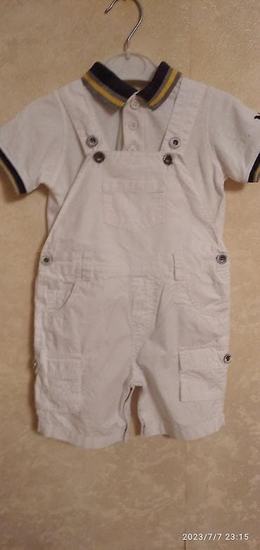 Uşaq geyimi və ayaqqabıları: Yay dəsti,1-2yaşa uyğun.Oyuncaq hədiyyəli — 3