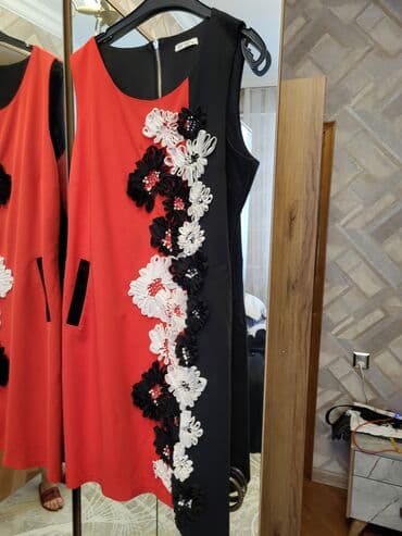 черно белые платья: Qadın paltarları dəsti – müxtəlif üslubda modellər 1) Qırmızı-qara — 1