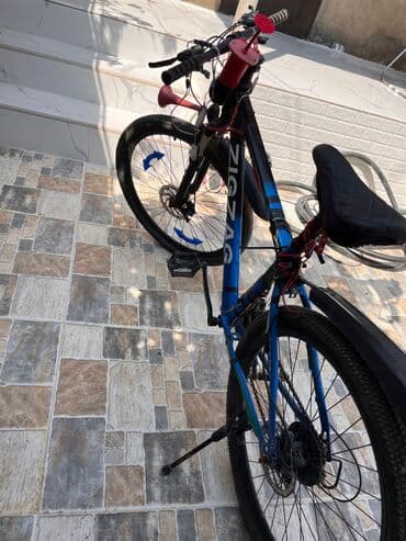 qaçış trenajoru kreditlə: İşlənmiş Dağ velosipedi 26", sürətlərin sayı: 21, Ünvandan götürmə — 1