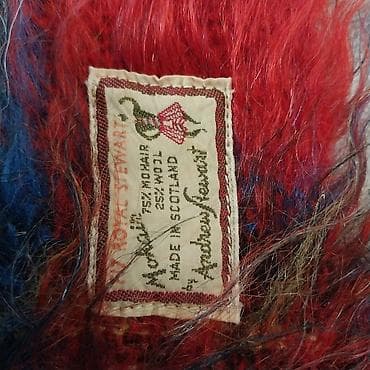 Parçalar: Rəng - Qırmızı Yun Pled — 3