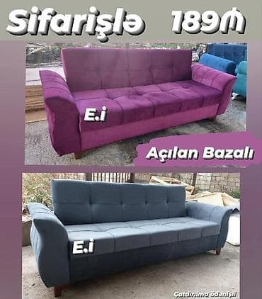 di̇van: Di̇van-kravat, Yeni, Açılan, Bazalı, Parça, Ödənişli çatdırılma — 7