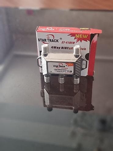 switch 2: STAR TRACK ST-41NEW 4-Way DiSEqC Switch - 4 giriş, 1 çıxış: eyni — 4