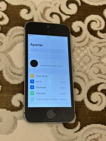 qara profil şəkilləri: IPhone 5s, Qara, Barmaq izi — 3