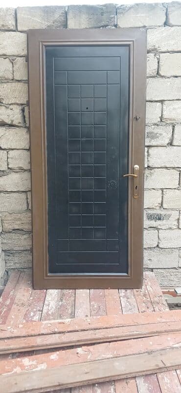 Mənzil üçün İşlənmiş Giriş qapısı Çərçivə ilə, Zəmanətsiz, Ödənişli quraşdırma, Ünvandan götürmə — 9