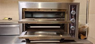 Professional sobalar: Elektrik soba, Pizza, 2 mərtəbəli, İşlənmiş — 4