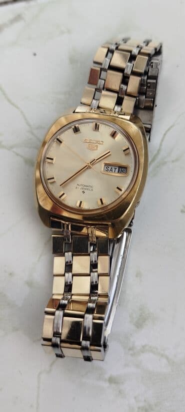 şahmat saatı: İşlənmiş, Qol saatı, rəng - Qızılı — 6